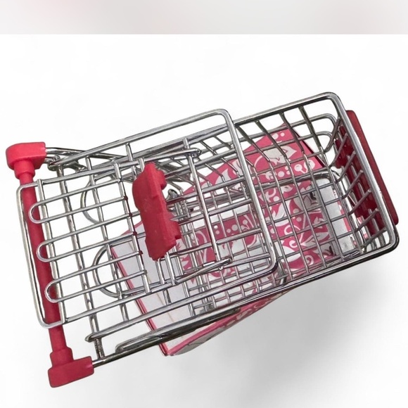 Ding Shield Mini Shopping Cart with Red Accents - Picture 5 of 6